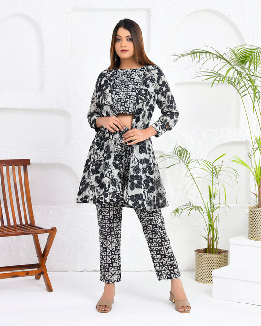 Monochrome Timeless 3 piece Co-ord Set